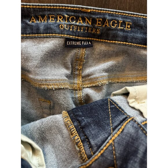 American Eagle Men's Extreme Flex 4 Slim Jeans Size 33x30 - Picture 6 of 9
